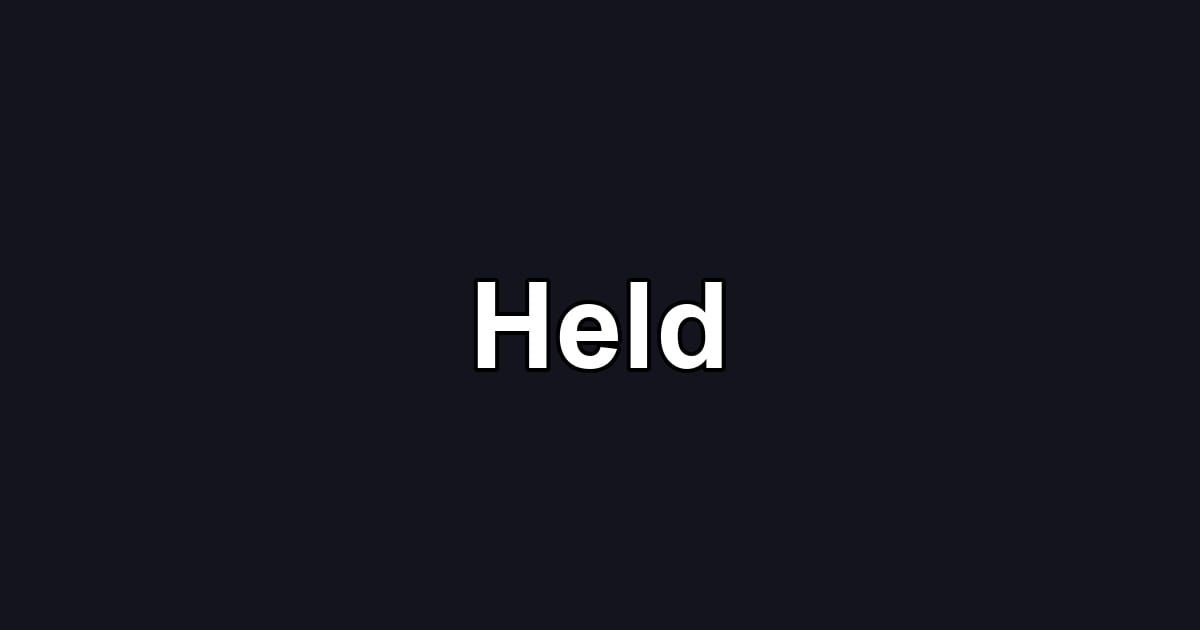 Held