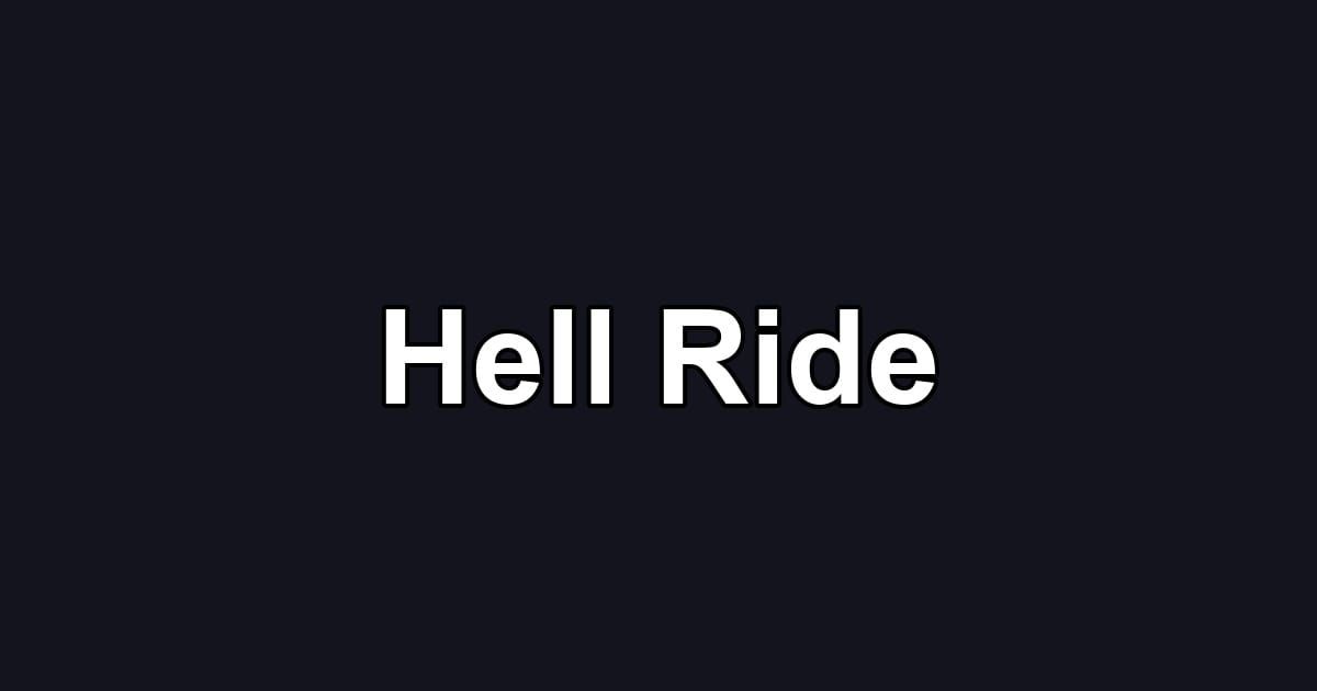 Hell Ride