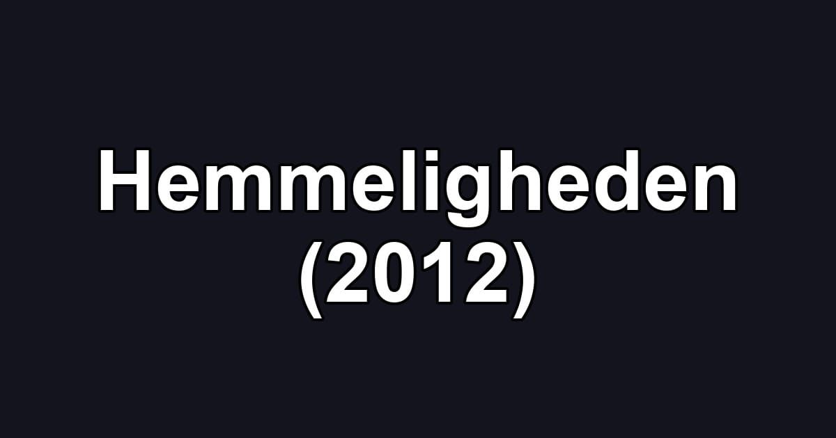 Hemmeligheden (2012)