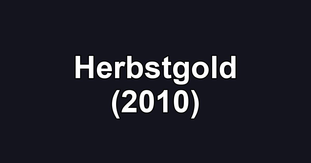 Herbstgold (2010)
