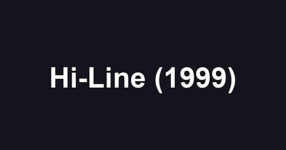 Hi-Line (1999)