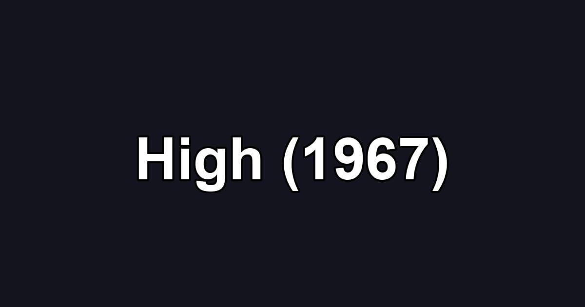 High (1967)