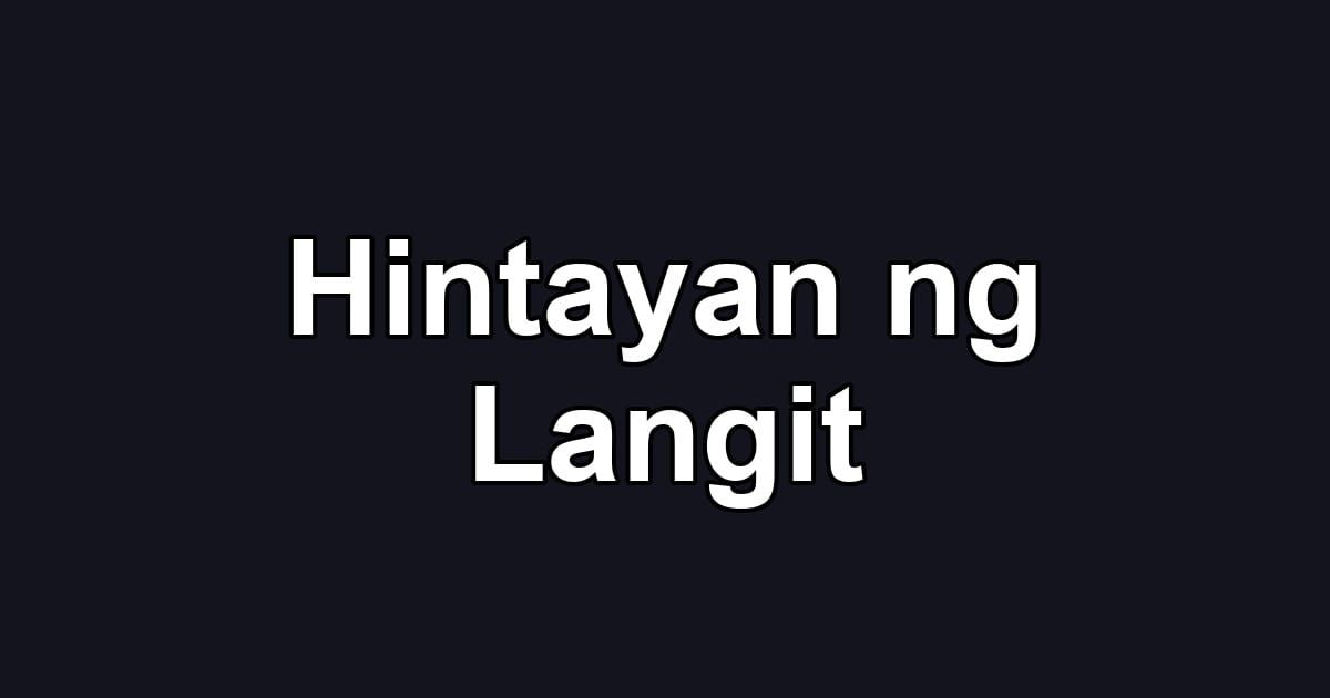 Hintayan ng Langit
