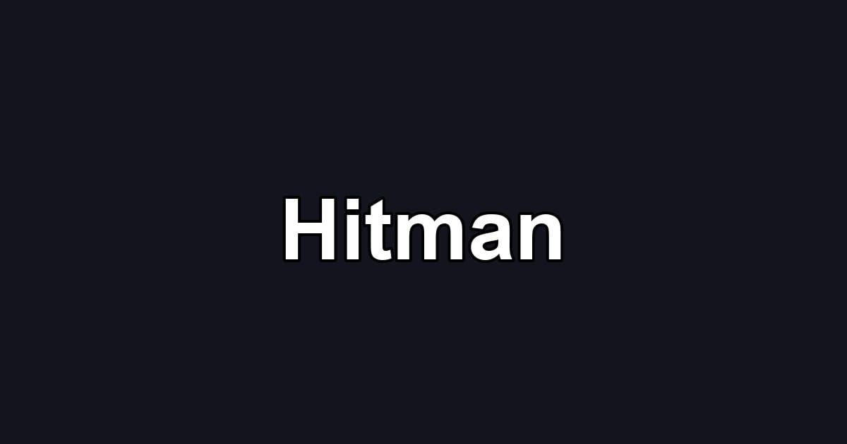 Hitman