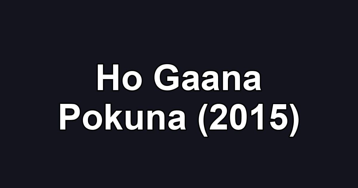 Ho Gaana Pokuna (2015)
