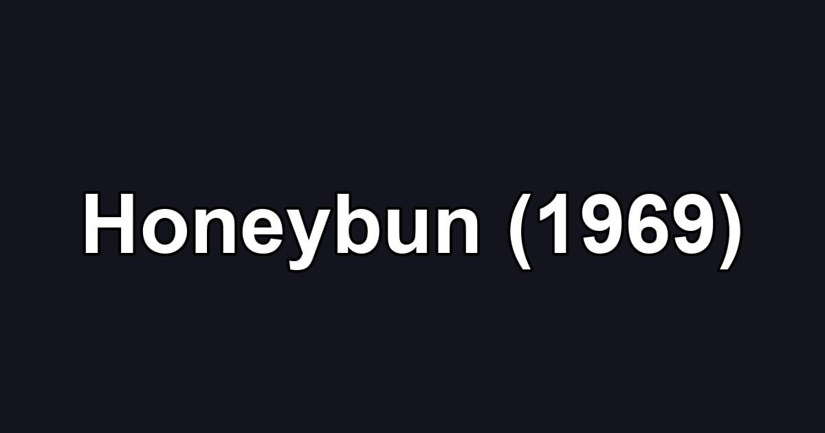 Honeybun (1969)