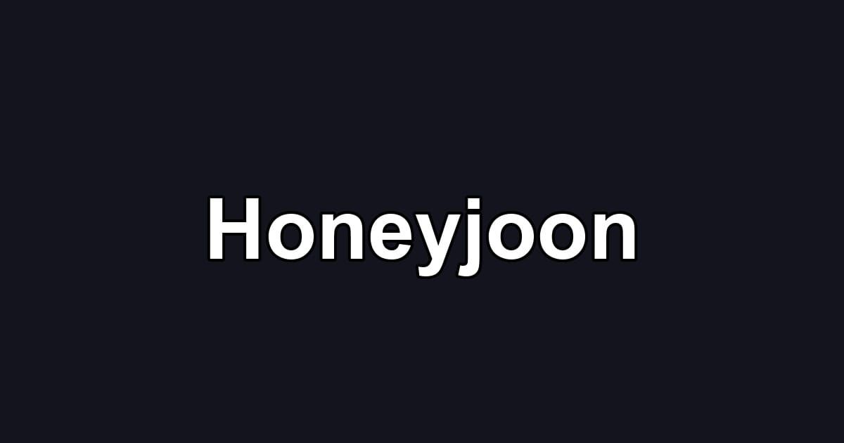 Honeyjoon