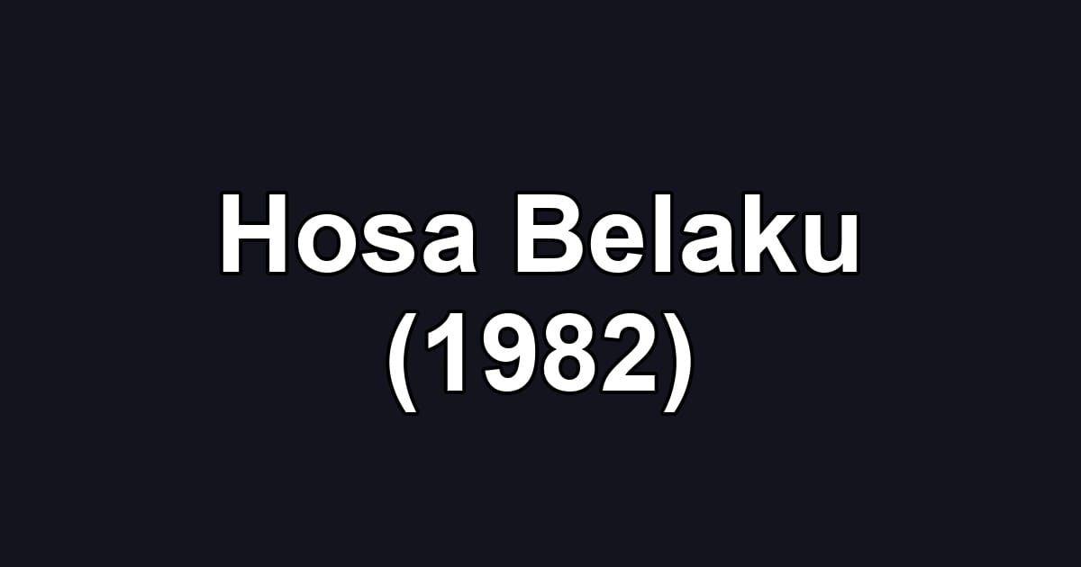 Hosa Belaku (1982)