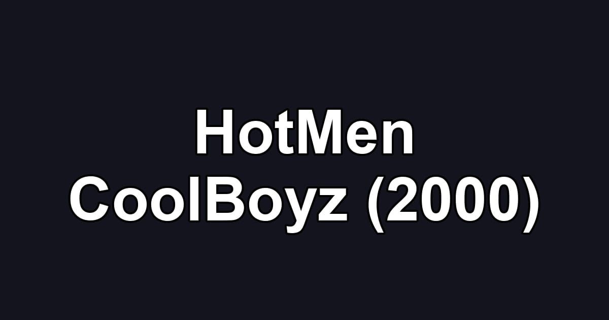 HotMen CoolBoyz (2000)