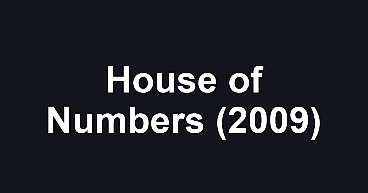 House of Numbers (2009)