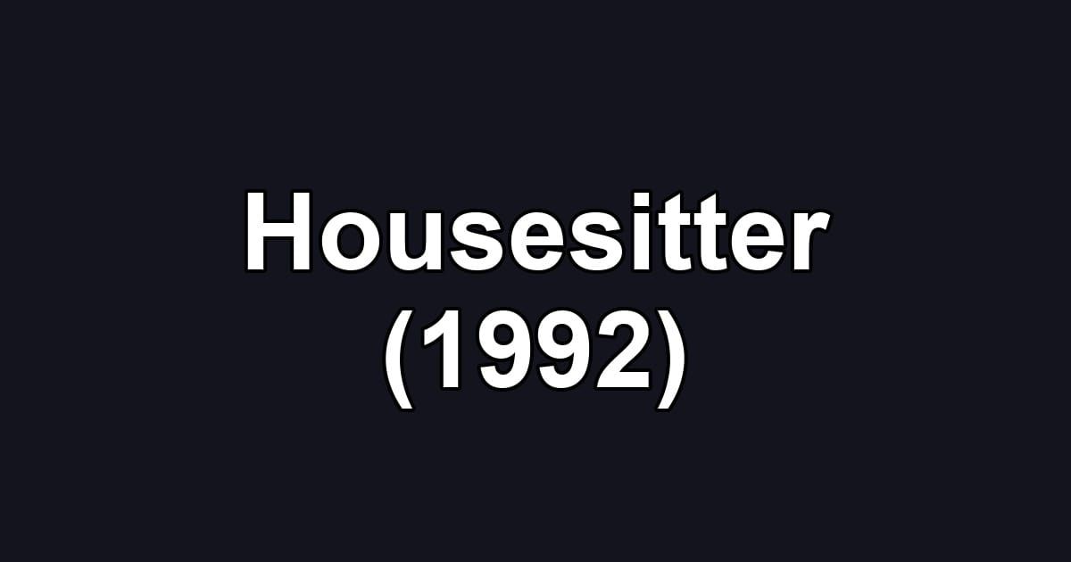 Housesitter (1992)