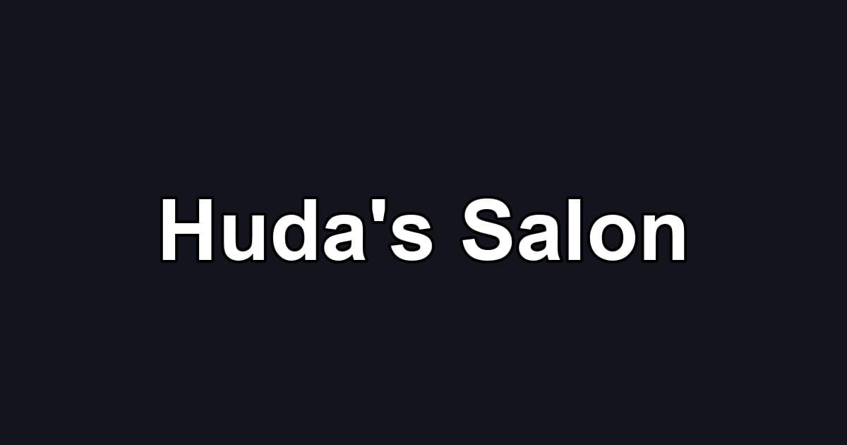 Huda's Salon