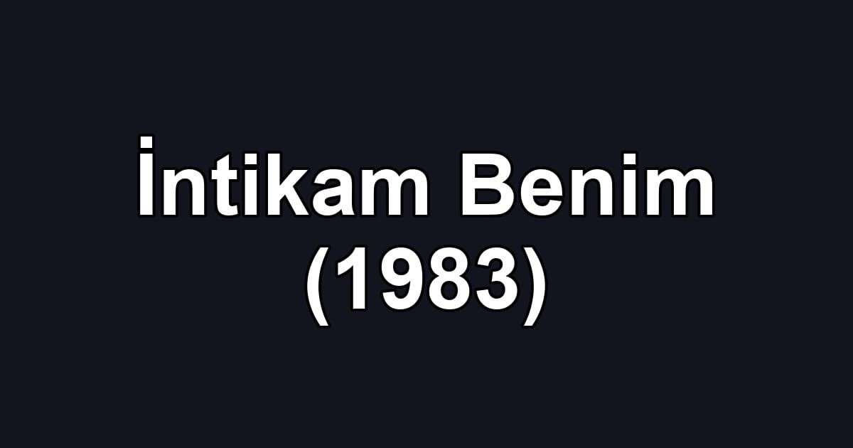 İntikam Benim (1983)
