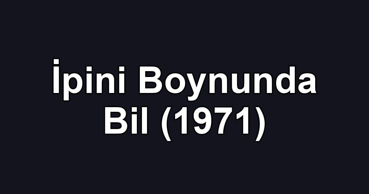 İpini Boynunda Bil (1971)