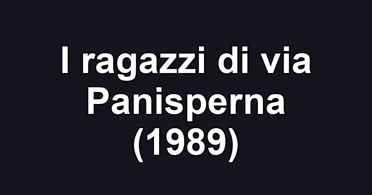 I ragazzi di via Panisperna (1989)