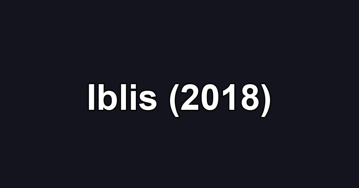 Iblis (2018)