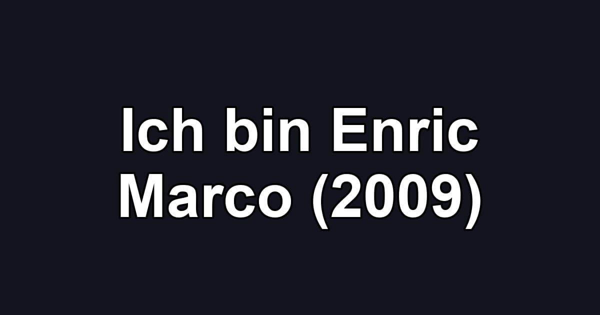 Ich bin Enric Marco (2009)