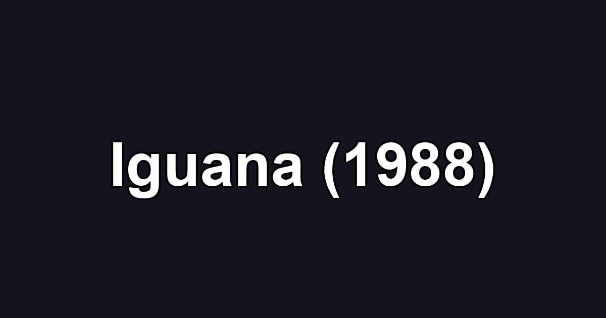 Iguana (1988)