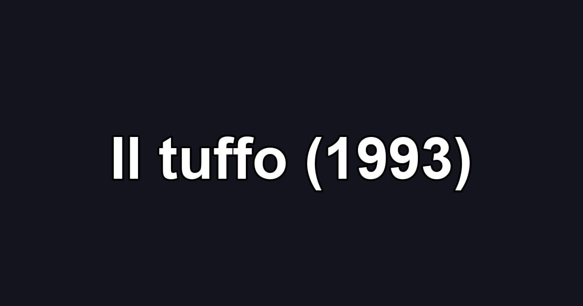 Il tuffo (1993)