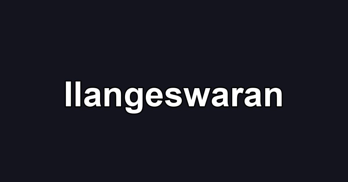Ilangeswaran