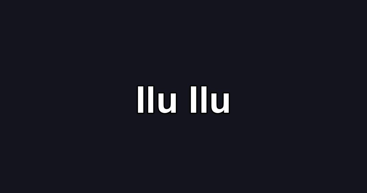 Ilu Ilu