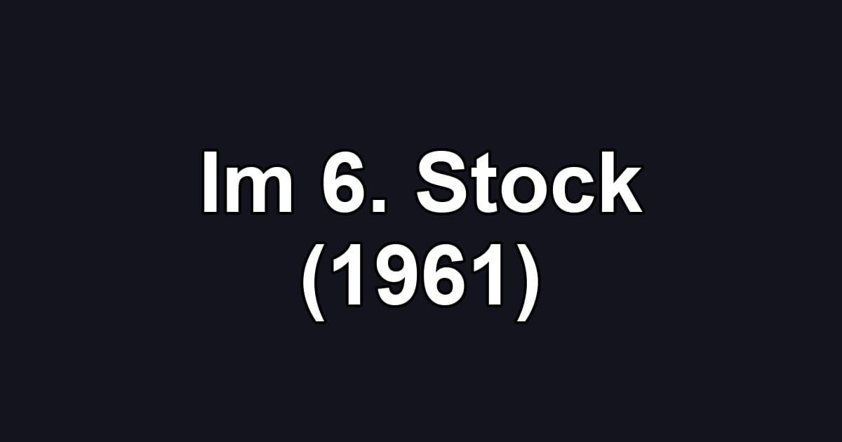 Im 6. Stock (1961)