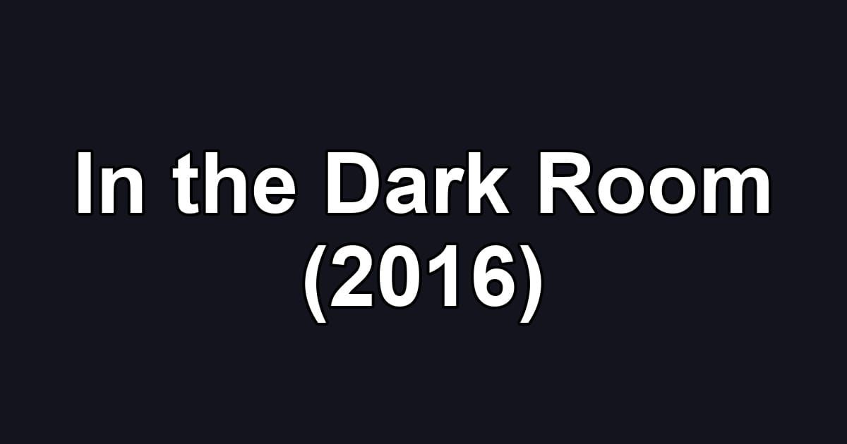 In the Dark Room (2016)