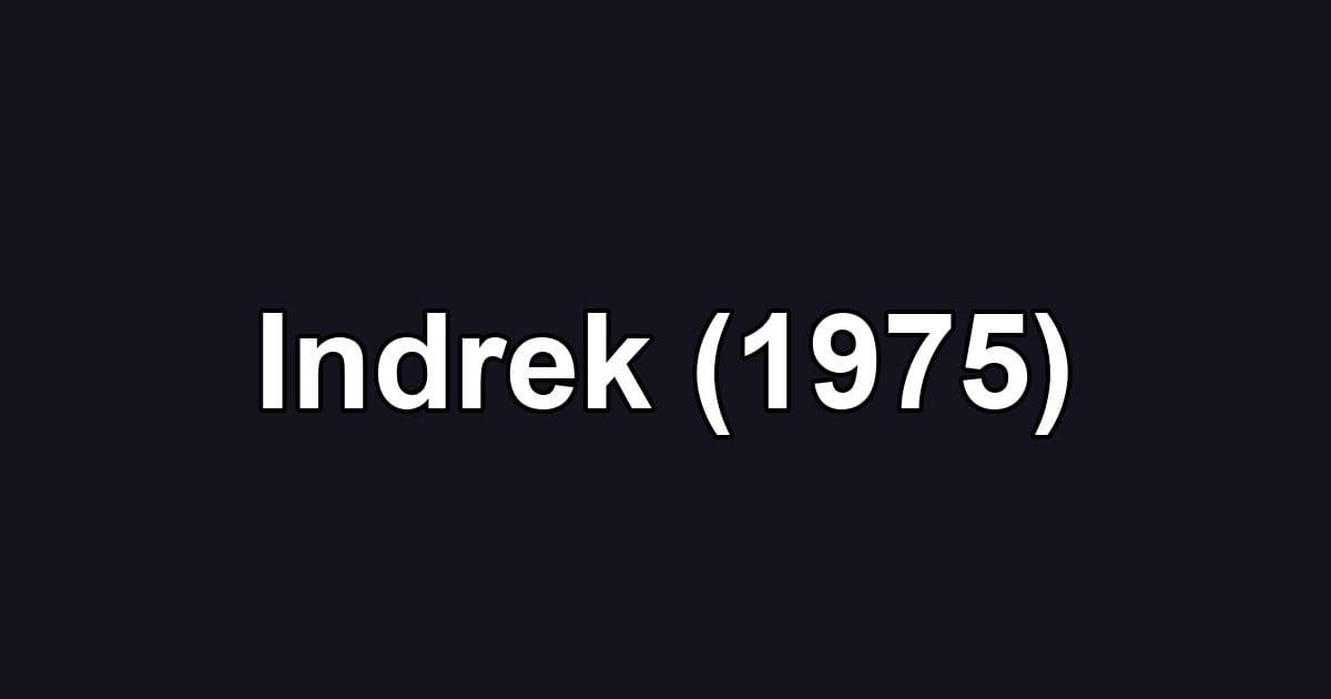 Indrek (1975)