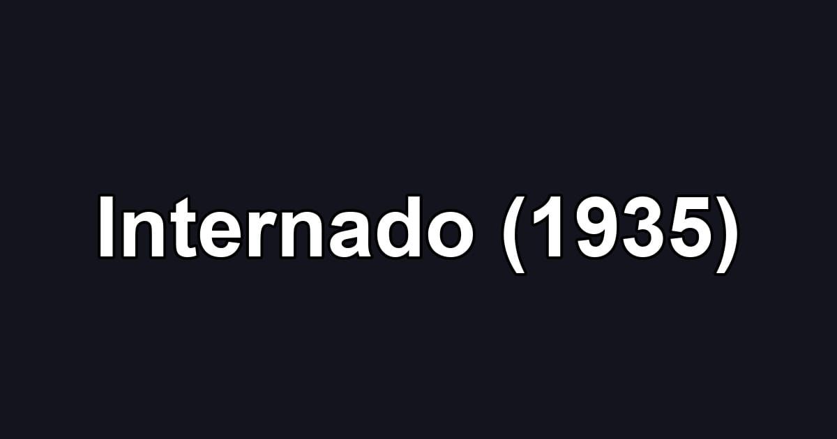 Internado (1935)