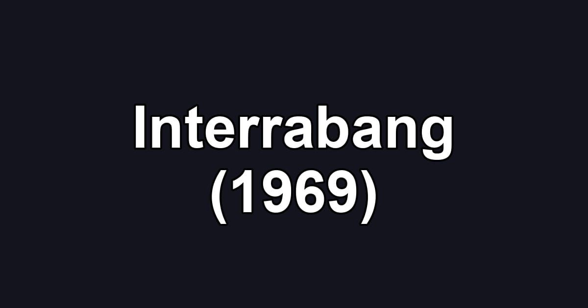 Interrabang (1969)