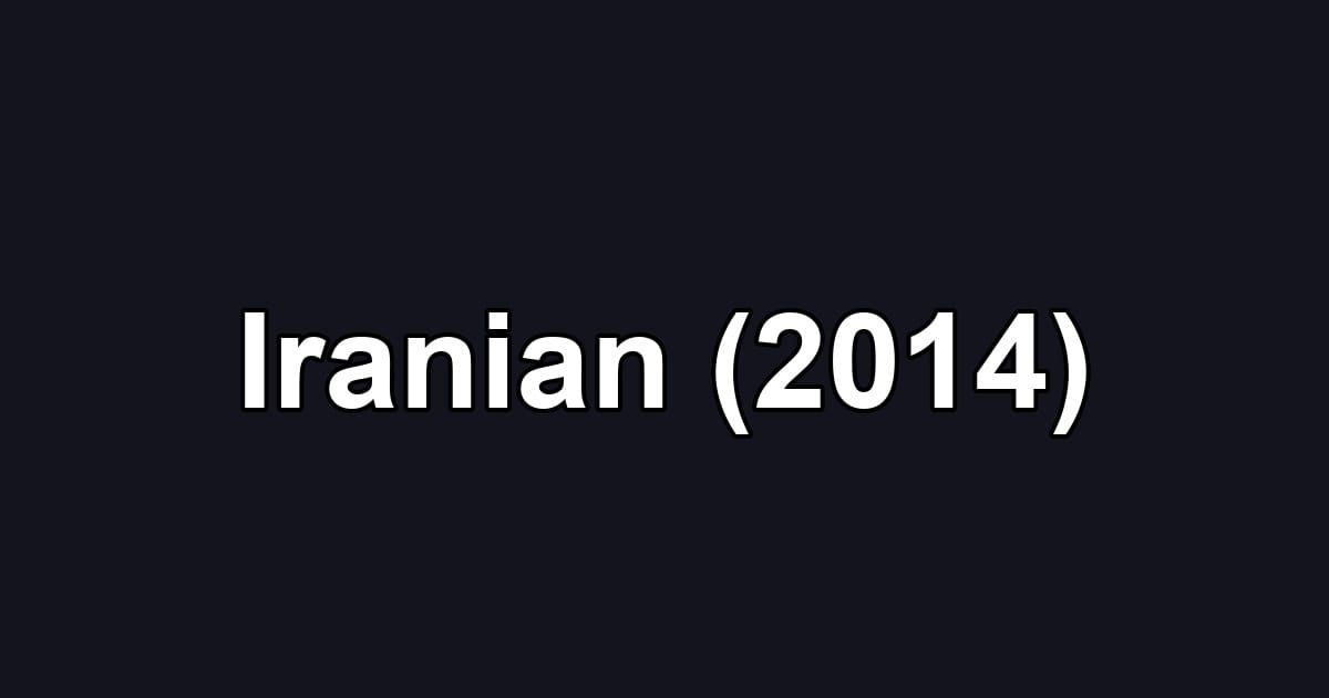 Iranian (2014)