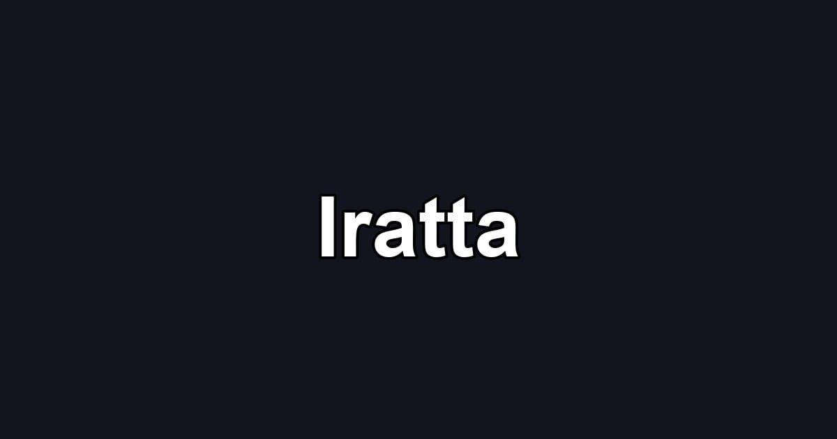 Iratta