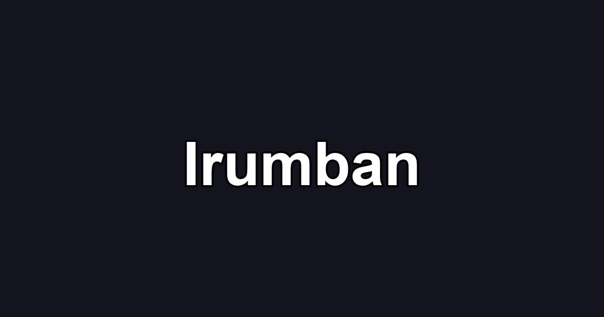Irumban