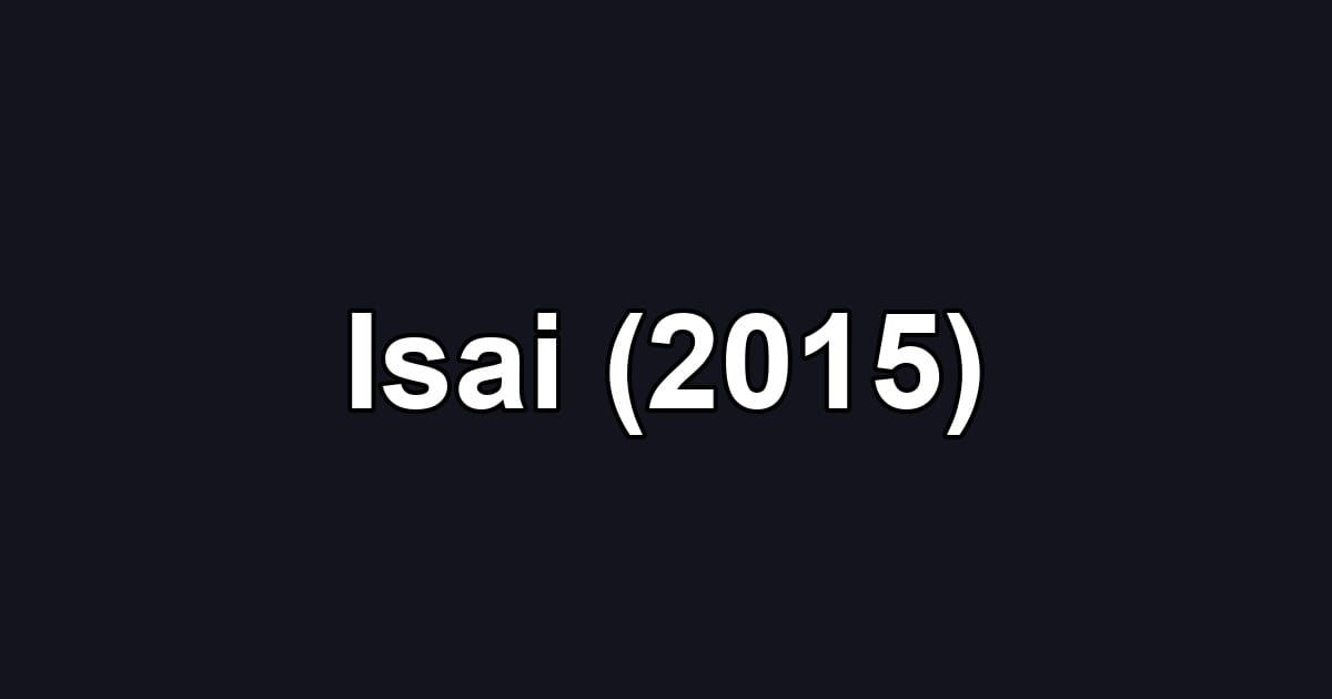 Isai (2015)