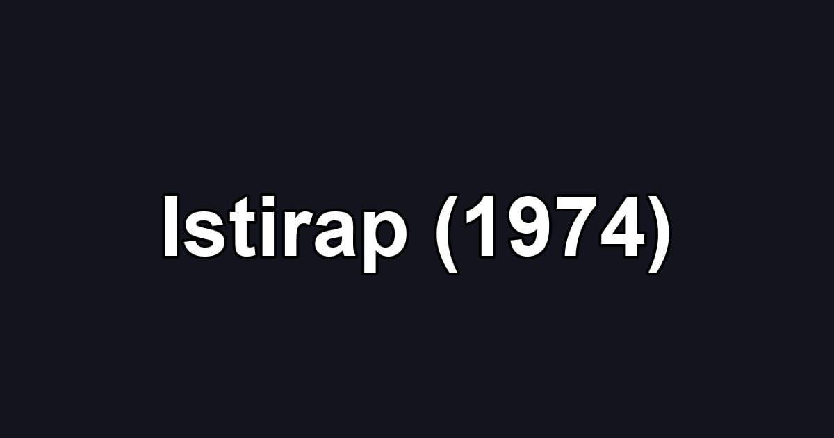 Istirap (1974)