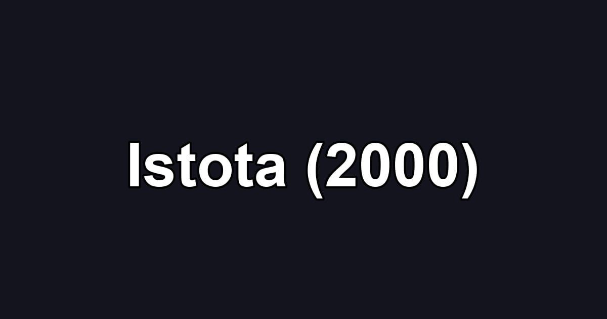 Istota (2000)