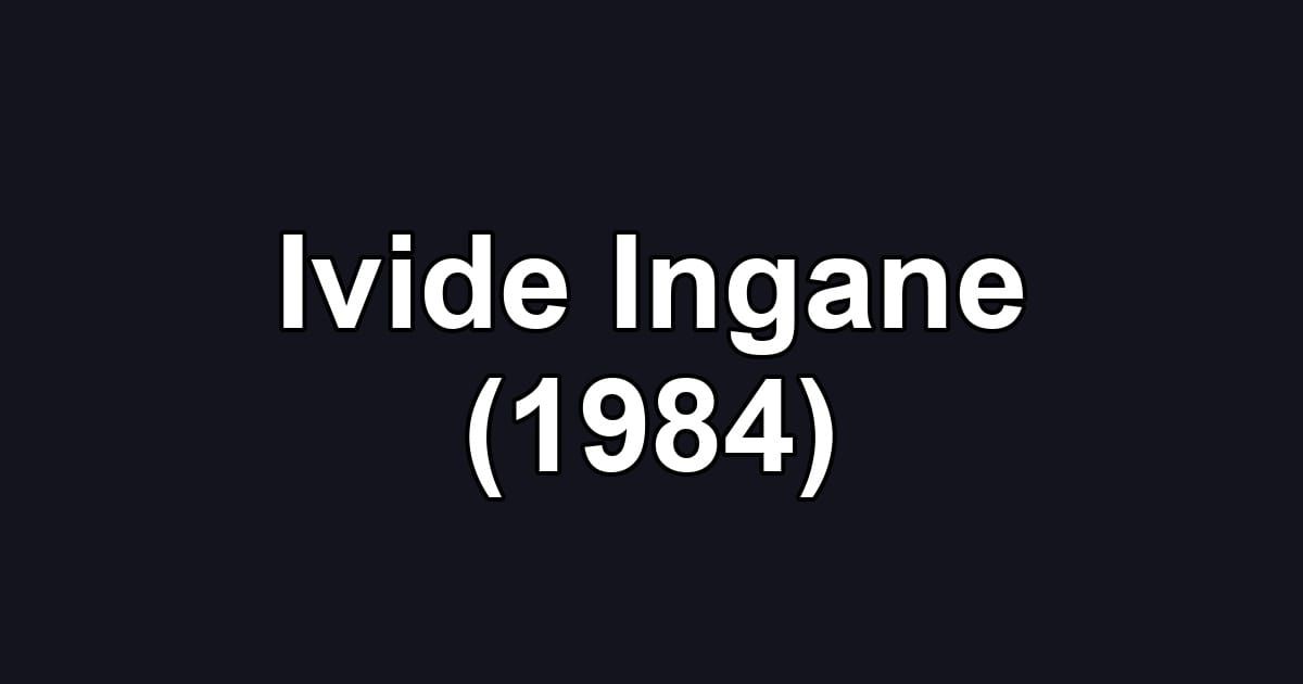 Ivide Ingane (1984)