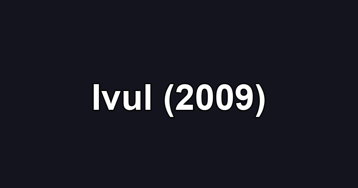 Ivul (2009)