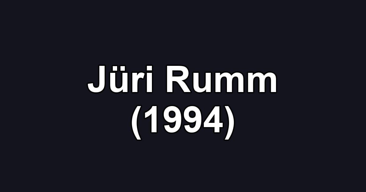 Jüri Rumm (1994)