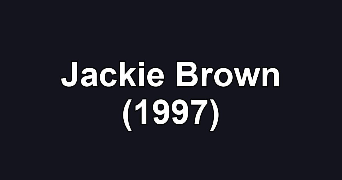Jackie Brown (1997)
