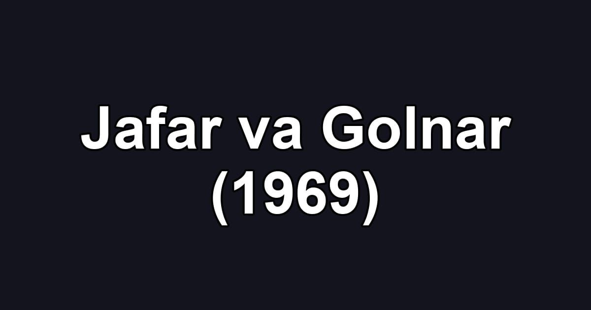 Jafar va Golnar (1969)