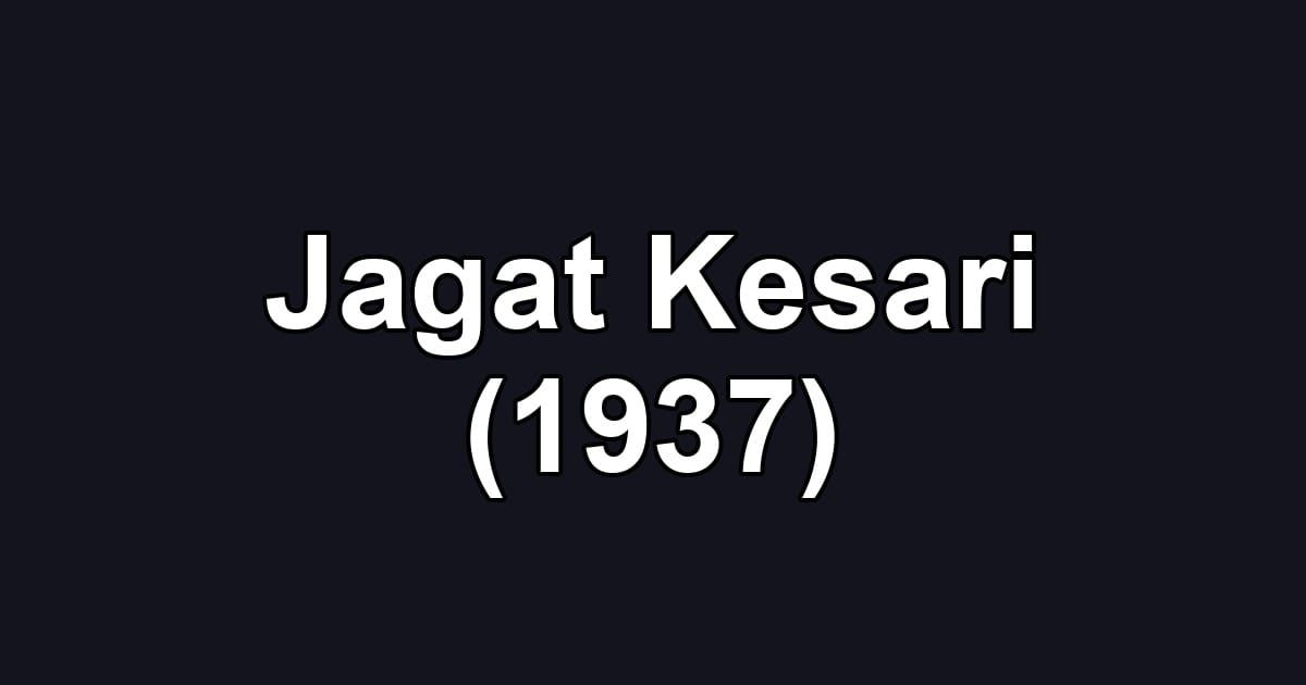 Jagat Kesari (1937)