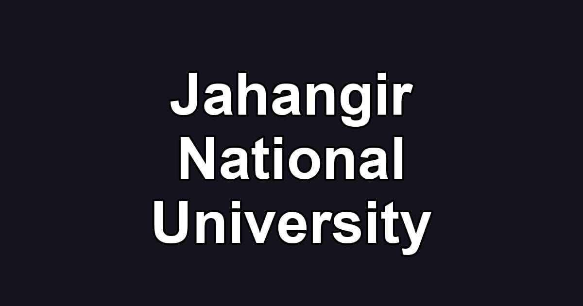 Jahangir National University