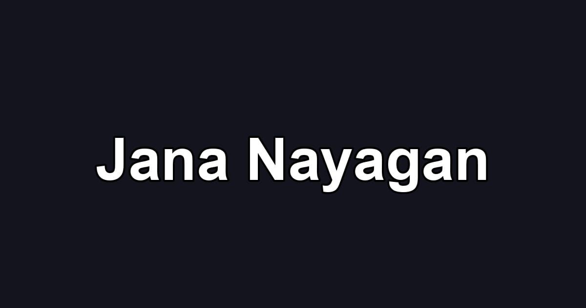 Jana Nayagan