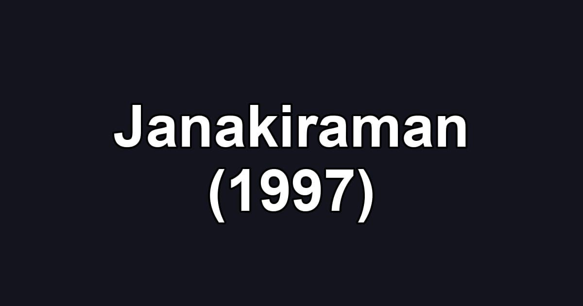 Janakiraman (1997)