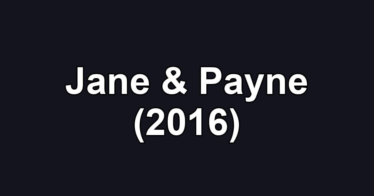 Jane & Payne (2016)