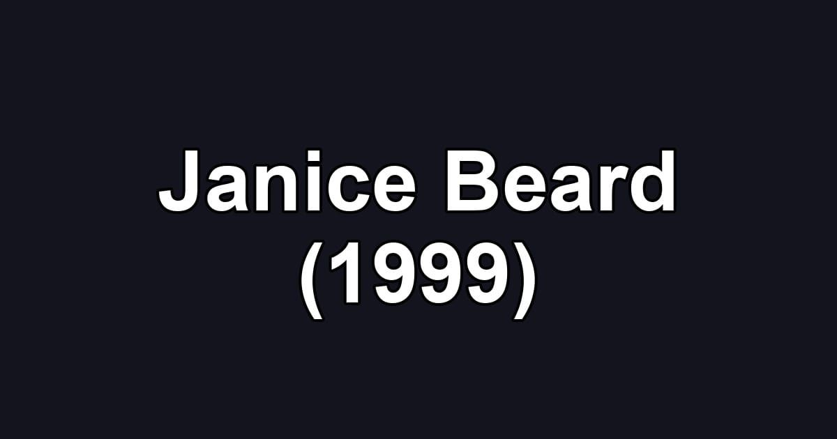 Janice Beard (1999)