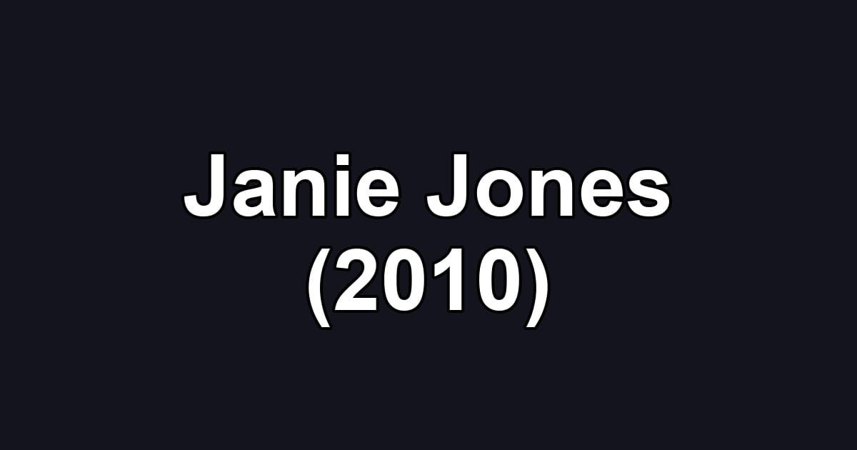 Janie Jones (2010)