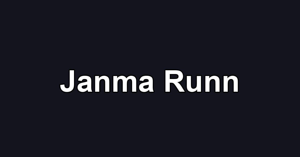 Janma Runn