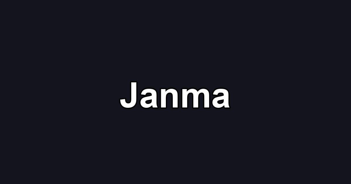 Janma